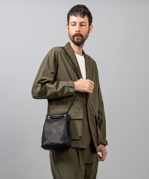 MR.OLIVE E.O.I /WATER PROOF WASHABLE LEATHER/ 2WAY SMALL CYLINDER BAG ミスターオリーブ イーオーアイ/ウォータープルーフウォッシャブルレザー/2WAY スモールシリンダーバッグ
